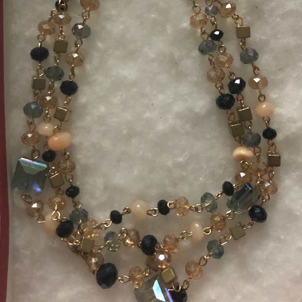 Necklace with earrings